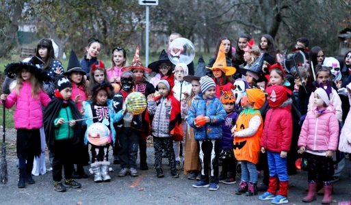 Lampiónový pochod a detská Halloween párty