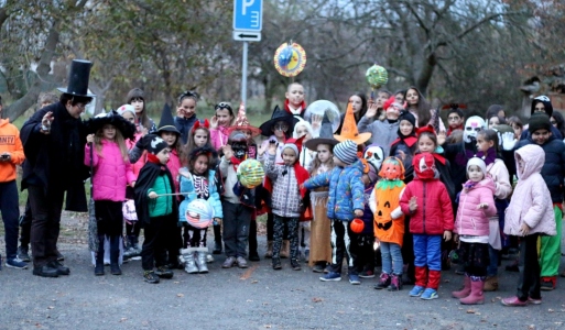 Lampiónový pochod a detská Halloween párty