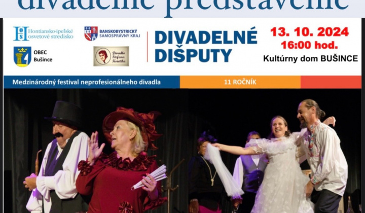 1. fotografia fotogalérie Aktuality / Pozvánka na divadelné predstavenie - 13.10.2024 o 16.00 hod. - foto
