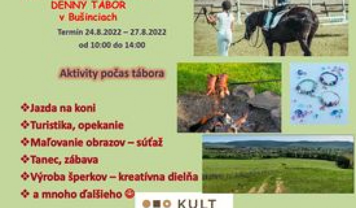 1. fotografia fotogalérie Aktuality / Kultúrno - vzdelávací denný tábor v Bušinciach - foto