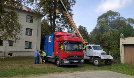 Úspešné projekty / Sanitárny kontajner