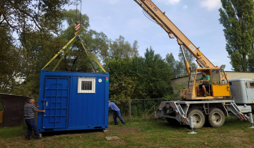 Úspešné projekty / Sanitárny kontajner